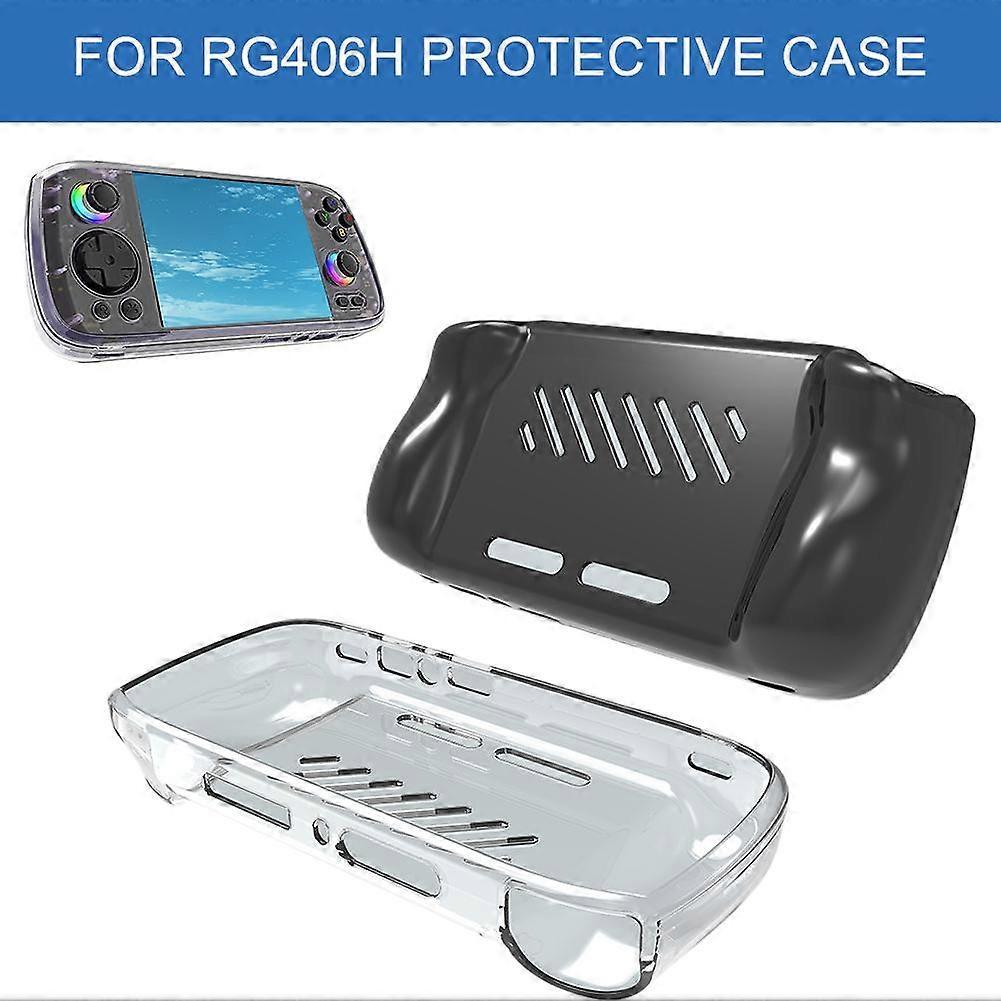 for ANBERNIC RG 406H handheld game console protective case, clear soft shell