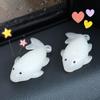 Color Changing Koi Pendant UV-Activated Color-Changing Grilled Fish Car Rearview Mirror Hanging Decor Lucky Keychain Pendant