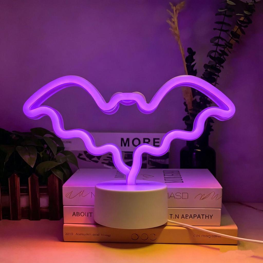 LED Planet Neon Light – Creative Rainbow-Shaped Table Lamp for Room Décor and Atmosphere