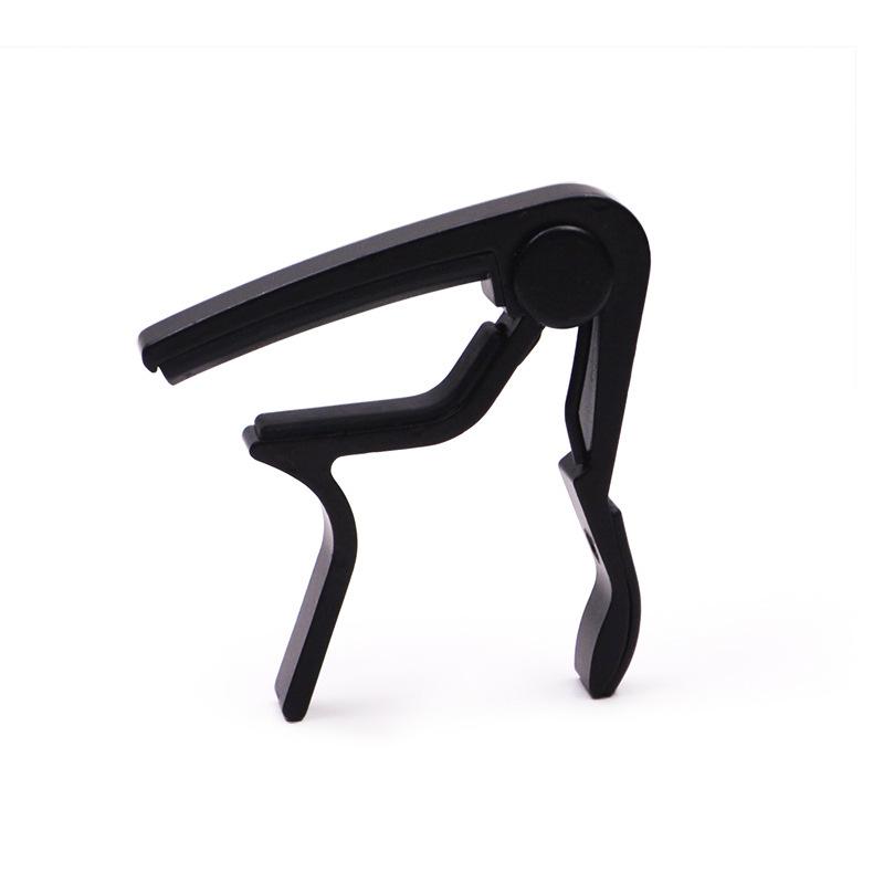 

Aluminum Alloy Capo for Acoustic, Electric, and Ukulele Guitars чорний