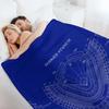 Dodger Stadium (White Stencil-No Background) Throw Blanket Sleeping Bag Thermal Soft Plush Plaid Heavy To Sleep Blankets