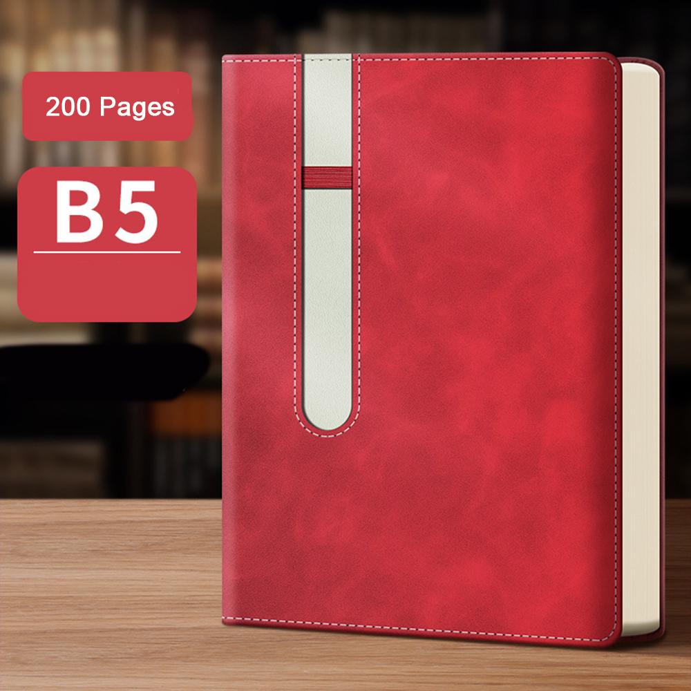 (Logo Can Be Engraved) A5/B5 Student Subject Notebook, Business Notebook, Diary, Work Meeting Minutes, Travel Log
