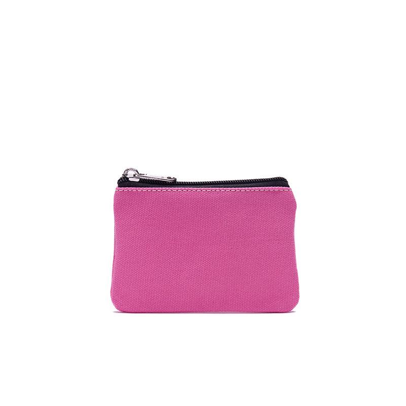 2025 Unisex Cotton Canvas Coin Purse & Card Holder