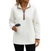 Women's Fashion Casual Solid-color Long-sleeved Sweatshirt