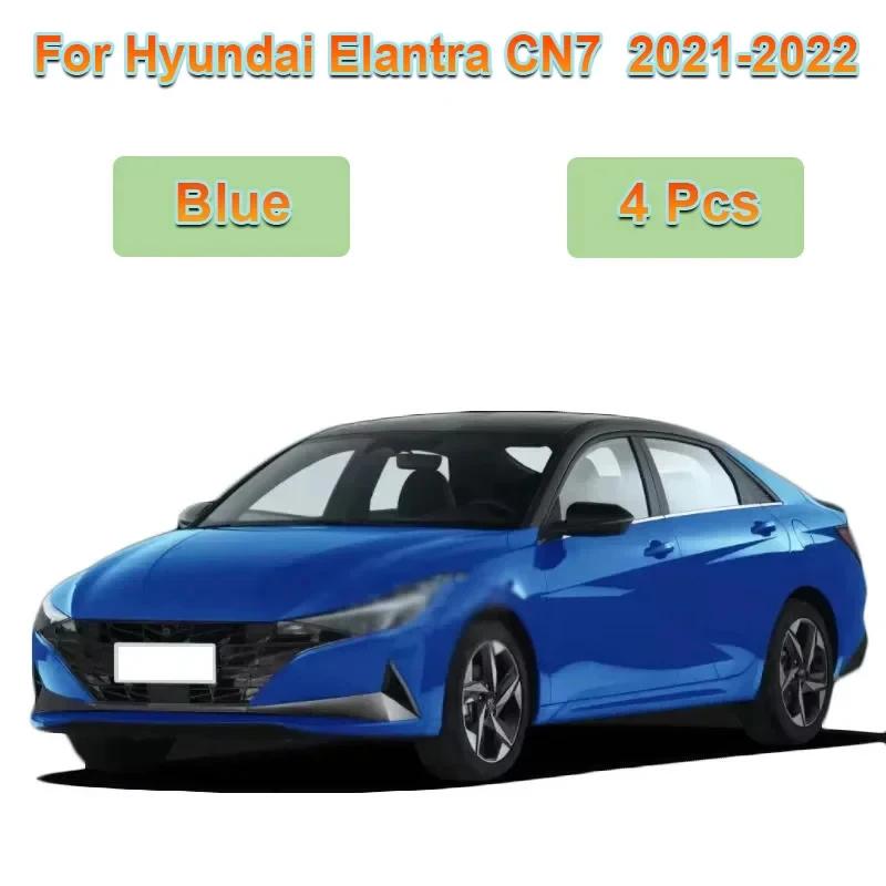 För Hyundai Elantra CN7 Karosskit 4ST Målade Framskärmar Stänkskydd Bakre Stänkskärmar Hjul Biltillbehör