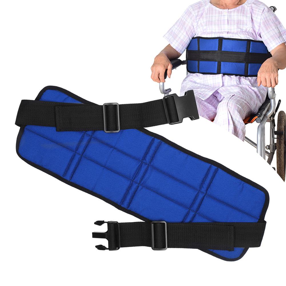 Breathable Adjustable Wheelchair Seat Belt Cushion Safety Harness Straps for Elderly Patients