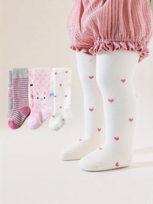 Class A Cute Cartoon Animal Tights for Infants & Toddlers - Spring & Autumn Base Layer Pants with Big Butt Design