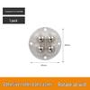 Silent Nylon Ball Bearing Casters - No-Drill Universal Steel Furniture Wheels