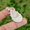 Scolecite Pendant 925 Sterling Silver Pendant Natural Gemstone Pendant Handmade Pendant Silver Jewelry Gifts For Him