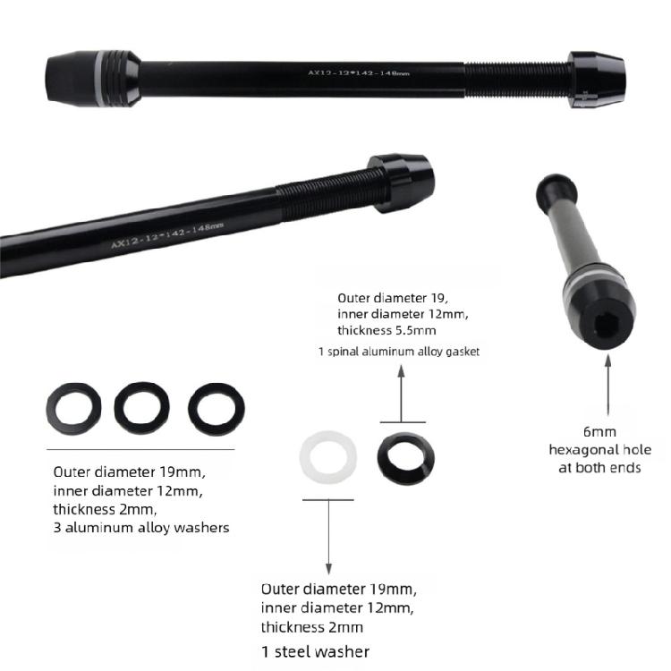 Universeller Fahrradnaben-Schnellspanner mit Sicherer Diebstahlsicherung Langlebigkeit Mountainbike-Speiser für Mountainbikes