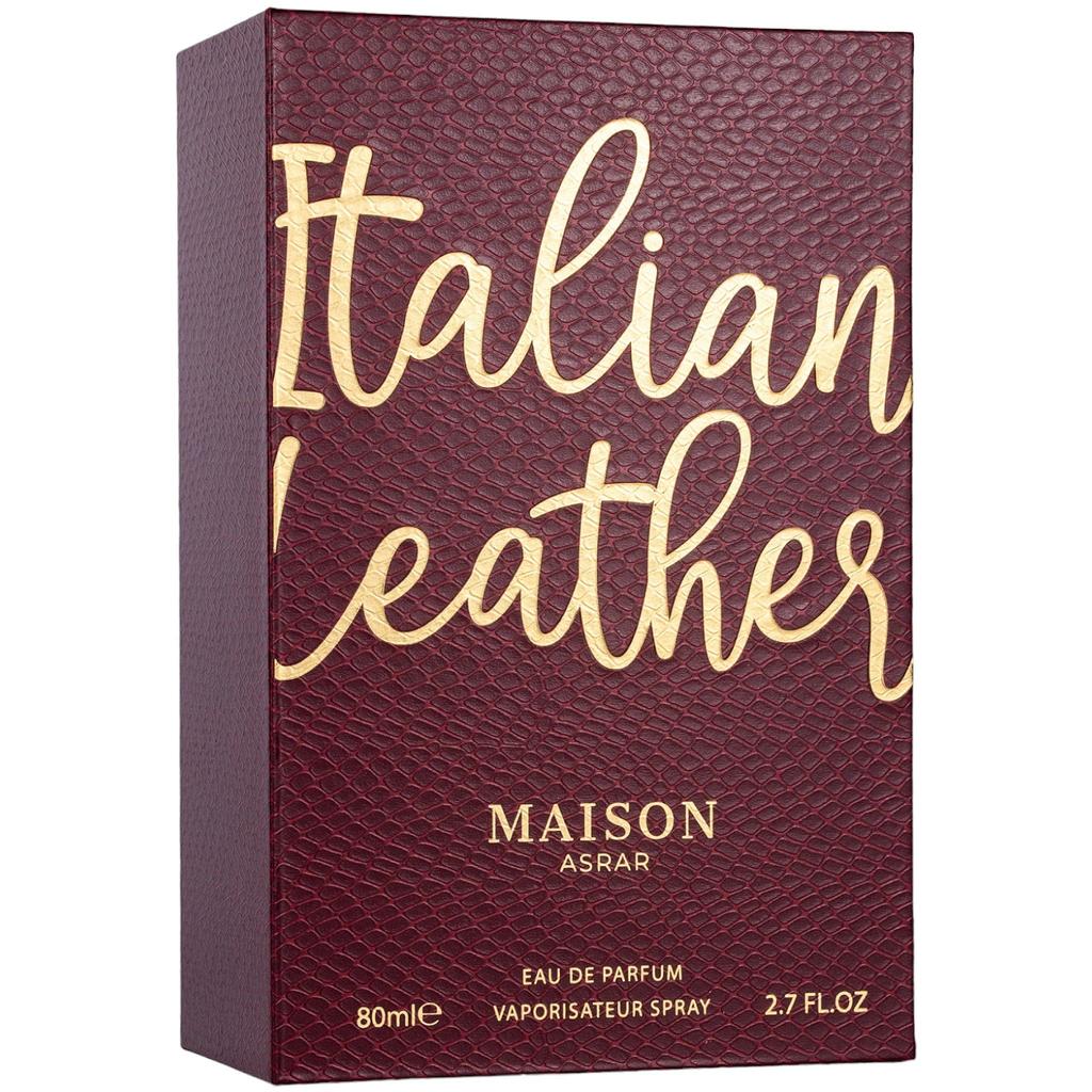 Maison Asrar Italiaans Leer Eau de Parfum 80ml