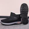 Winter Men's Thickened Cotton Shoes with Fleece Durable and Skid-resistant Warm and Comfortable Free Men's Shoes