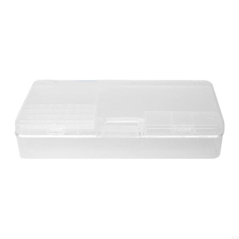 Impact Resistant Tool Case Waterproof Construction Tool Box For Workshop And Household Organization M4YD
