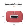 GLC GLB Leather Car Seat Tissue Box Storage Bag Tool For Mercedes Benz AMG W203 W206 W220 W205 W211 W212 W201 W210 W108 W168 GL