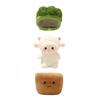 Niedliche Schaf Plüschtiere 16cm Lamm Stofftier Kawaii Schreibtisch Dekorative Spielzeuge Entzückendes Geschenk Für Freundin Kreative Geburtstagsgeschenke