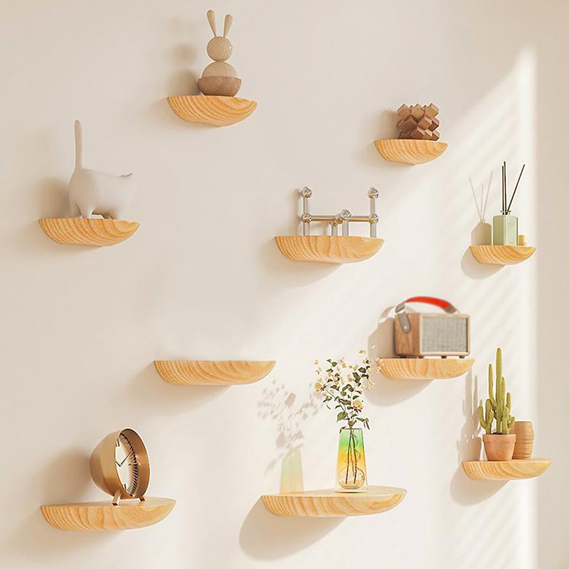 2pcs/set Hanging Rack For Flower Pots Plants Wall Decoration Home Decorative Storage Rack Ornaments 2 Colors