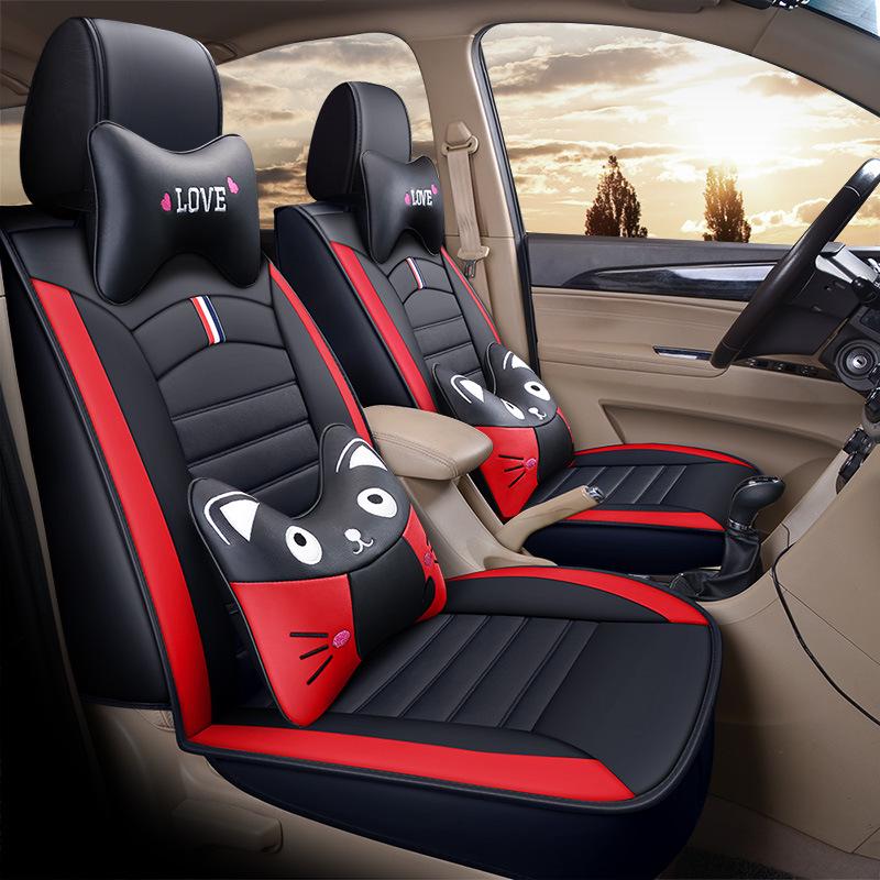 Four-Season Full-Coverage Seat Cushion for Seven-Seat Vehicles: Compatible with Wuling Hongguang S, Baojun 730, Weiwang M50f