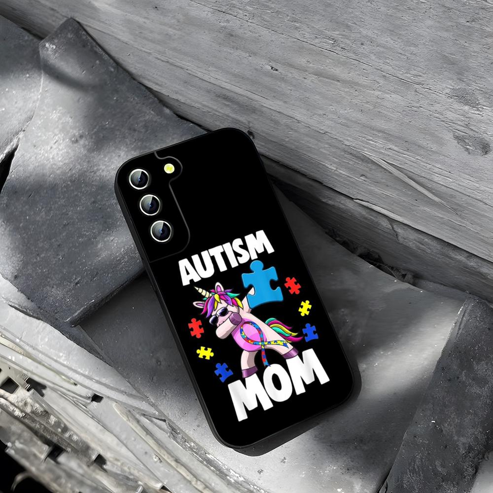 

Autism Awareness Phone Case for Samsung Galaxy S23 S24 S21 S22 S20 Ultra Fe Plus A34 A54 A24 A52 A53 M54 Cover Samsung s22