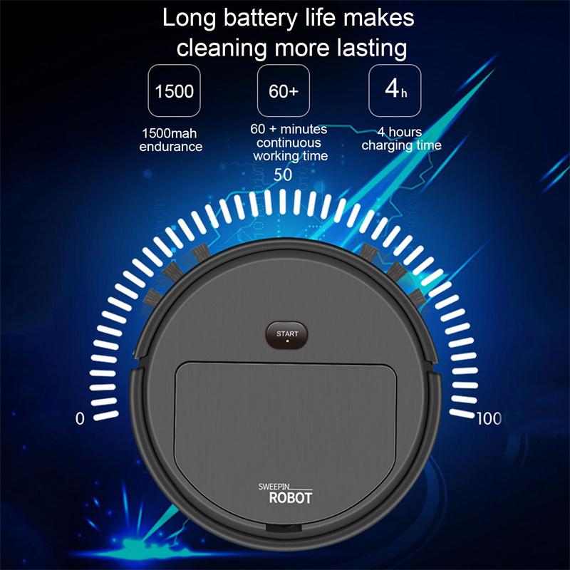 Buy Smart Robot Vacuum Cleaner Sweeping Vacuuming Mopping 3 In 1
