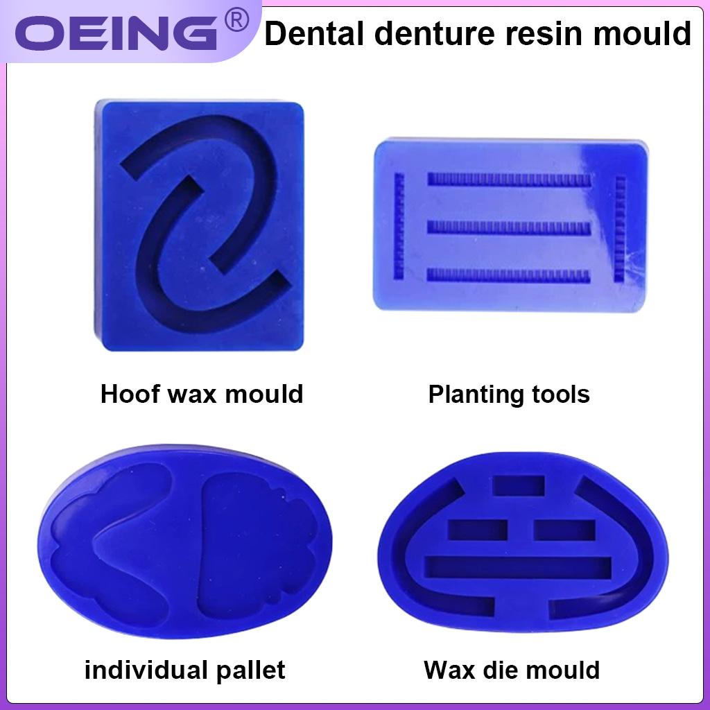 Dental Silicone Wax Dam Full Denture Mould Individual Tray Mould Laboratory Base Dental Wax Teeth Implant