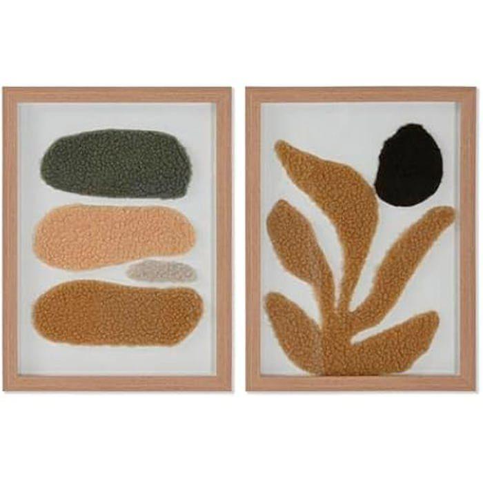 Tableau - HOME ESPRIT - Urbain - Multicolore - 30 x 40 cm - 2 unités