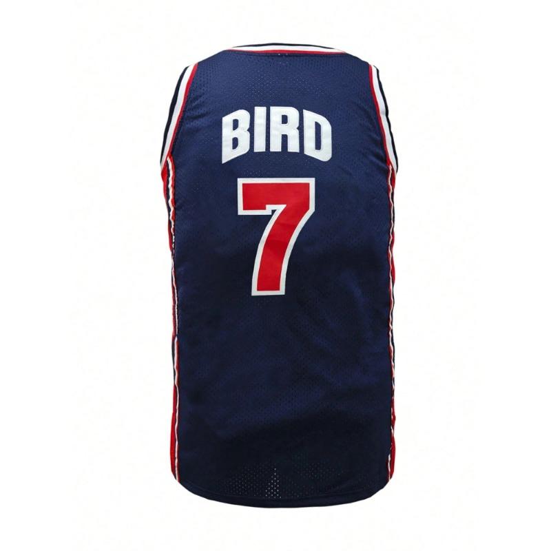 Maillot de Basketball #7 pour Homme, Impression Patch USA, Débardeur sans Manches à Col Rond pour le Basketball, le Sport, la Course à Pied, le Streetwear, Unisexe