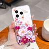 Case For POCO F7 Pro / F7 Ultra Summer Flower Transparent Funda For POCO F 7 Soft Untra Thin Phone Back Cover Shockproof Housing