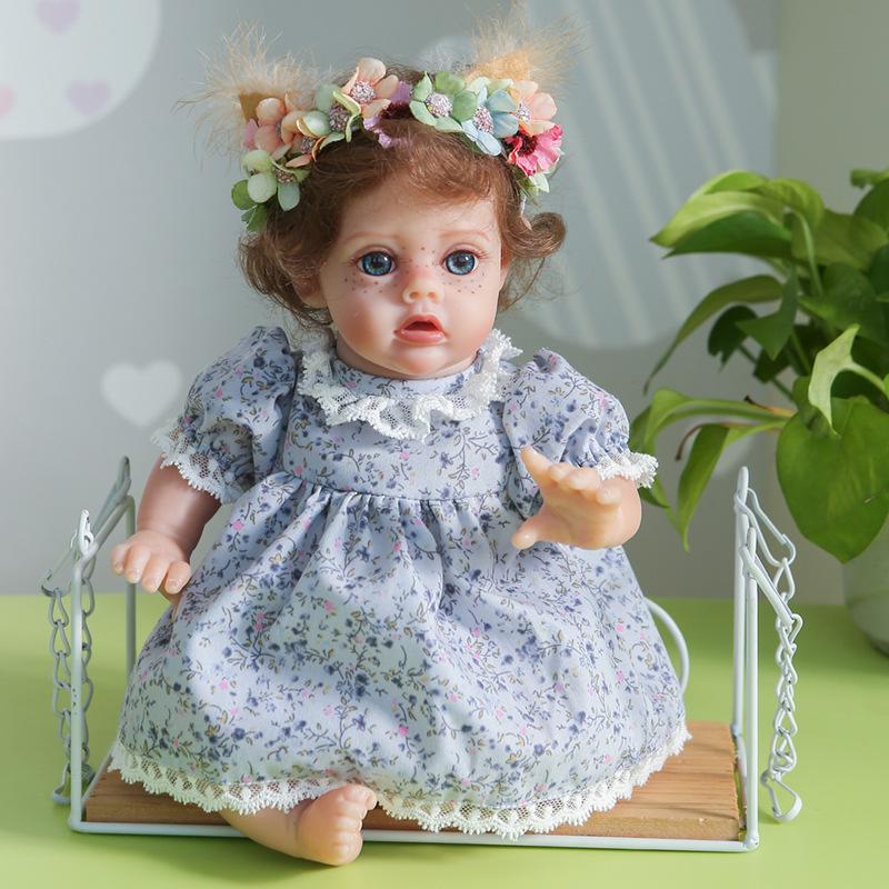 Очаровательная Реалистичная Кукла-Эльф Реборн 35 cm как