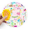 100 Inspirational English Learning Slogans Doodle Stickers Luggage Tablet PC Car Fridge Decorative Stickers