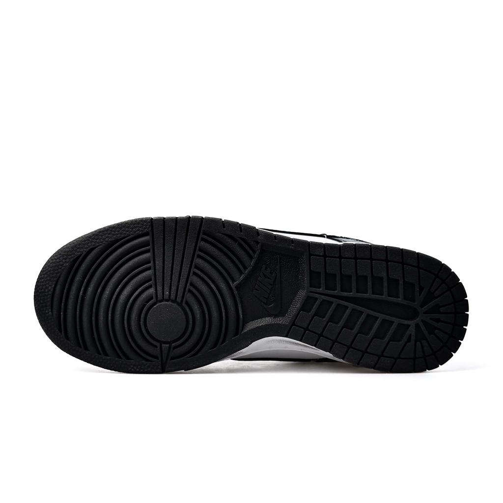 Nike Dunk Shopping Bag, Black Mamba Abrasion Resistant Low Top Skateboard Shoes Unisex Black White DD1503-101(Team1031-SBOX)