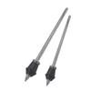2 Pieces Traditional Design Metal Drum Legs Providing Secure Support For Various Drum Types In Professional Music Settings