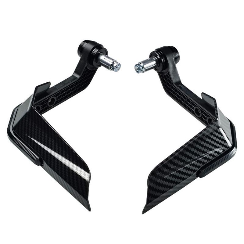 

Motorcycle Handle Hand Guards Wind Protector Brush Bar Decoration Universal Grip Protect Cover Handlebar Handguard чёрный