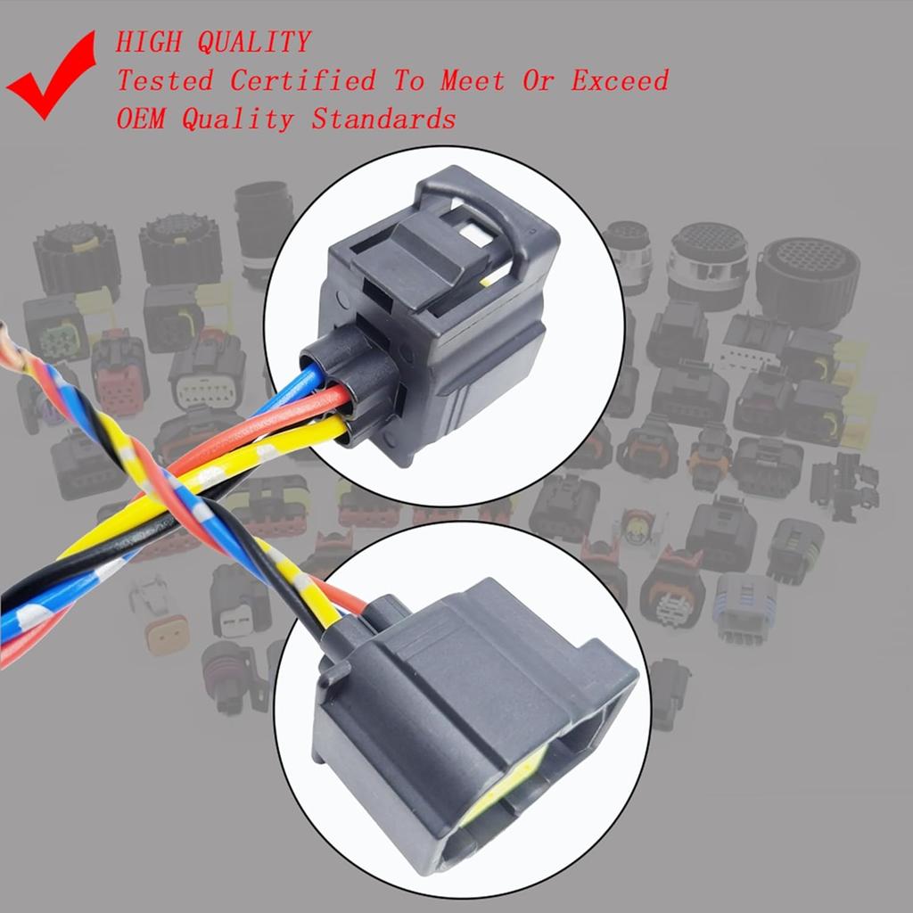 1PCS A/C Pressure Sensor Switch Transducer Harness Connector Plug 5072138AA Fits 2003-2007 Replacement for Dodge Ram 1500 2500 3500 2002-2004