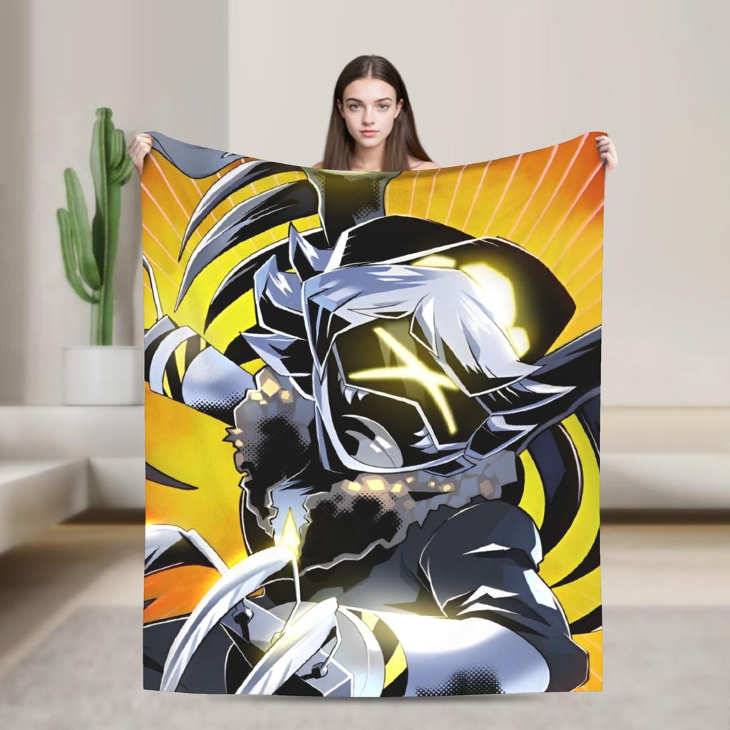 Robot Murder Drones V Uzi  Blanket Quality Super Warm  Bedding Throws Winter Airplane Travel Couch Chair Comfortable Bedspread