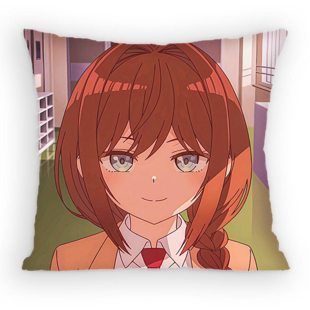 

Tune in to The Midnight Heart Inohana Rikka Pillow Case Antidustmite Pillowcase Invisible zipper silky Sofa cover for bedroom 30x30 cm