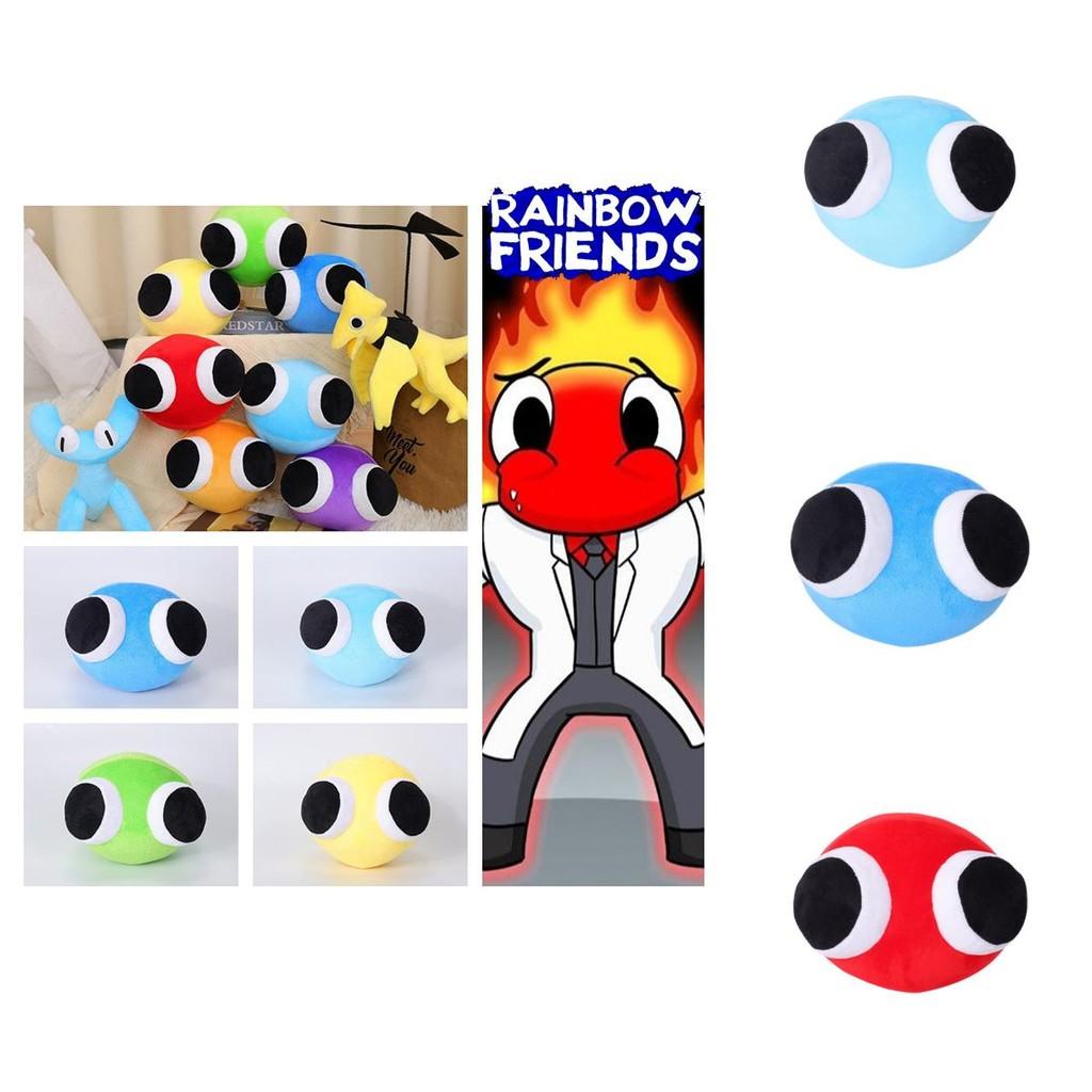 Rainbow Friends Bölüm 2 Dinozor Peluş Oyuncak Çocuklar İçin, Yumuşak ve Sarılabilir Kısa Peluş, PP Pamuk Dolgulu, 15cm, Eğlenceli Çizgi Film Tasarımı