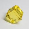 Natural Topaz Yellow Cube Cut CERTIFIED 148.40 Ct Loose Gemstone Huge Size