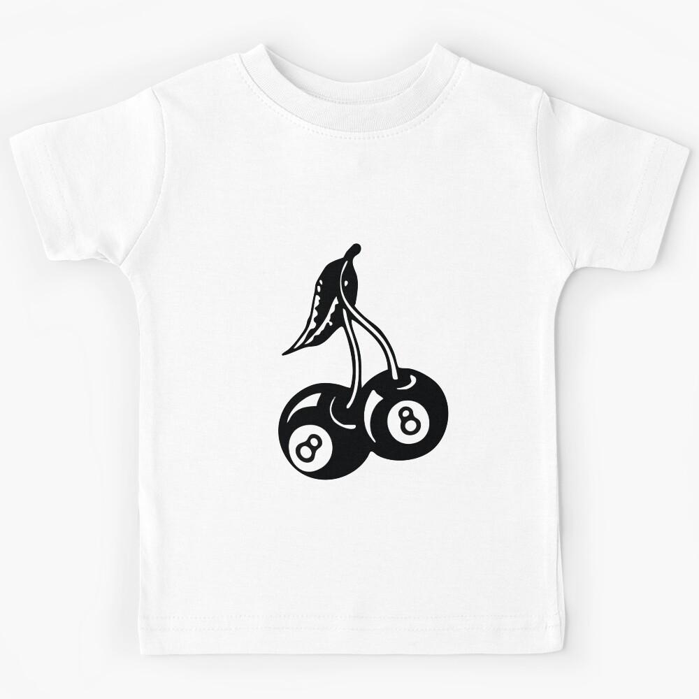 Cherry 8 ball billiard Kids T-Shirt 120