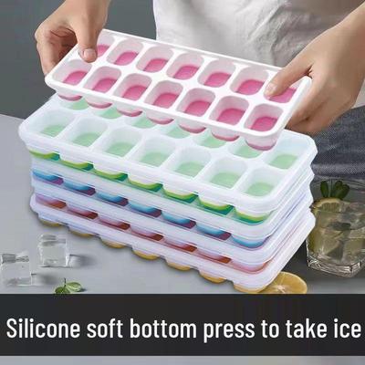 Silikónová forma na ľadové kocky - Flexibilná, Potravinárska, Jednoduché uvoľnenie pre domácnosť