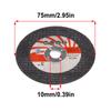 5pcs 75mm Cutting Disc Angle Grinder Attachment For Grinding Iron Cutting Circular Saw Blade Grinding Wheel