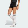 adidas Originals Knitted Casual Lace-Up Striped Mid-Rise Sports Shorts Women Shorts KS7371