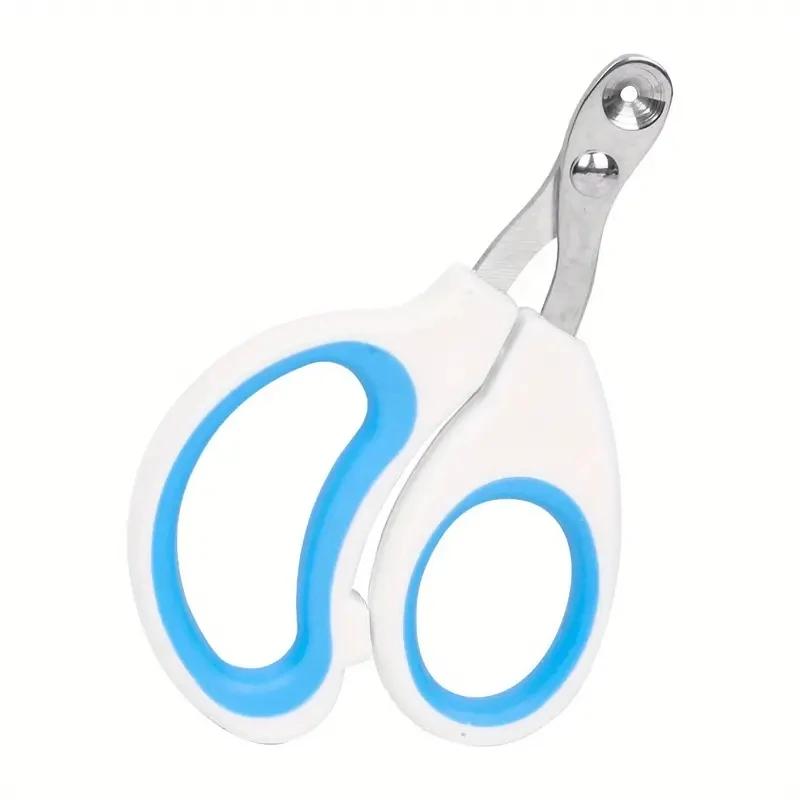 

Машинки для стрижки когтей из нержавеющей стали для домашних животных, кусачки для когтей для собак и кошек, маленькие животные для кошек синий