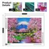 Full Round Diamond Painting 5D Landscape Cherry Blossoms Diamond Art Embroidery Mountain Home Decoration 30x40cm/12x16inch