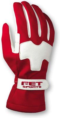 Gants légers FET Sports 3D M FT3DLW02 Rouge/Blanc