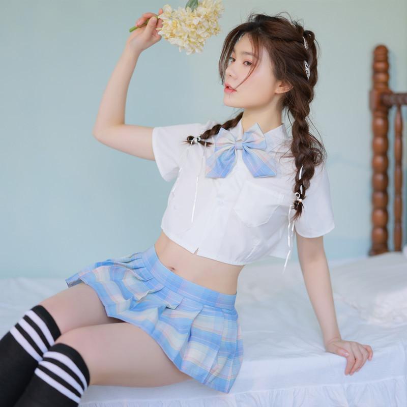Nightmare lingerie set COSPALY sexy JK uniform female secretary maid student seduction sweet cool