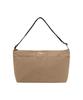 Emis Nylon Crossed Body Bag-Beige