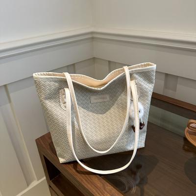 Small Plaid Large-capacity Tote Bag Women's New Women's Bag Shoulder Underarm Bag