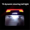 Motorcycle Light Tail Rear Brake Stop Double Flash Warning Dynamic Turn Signal