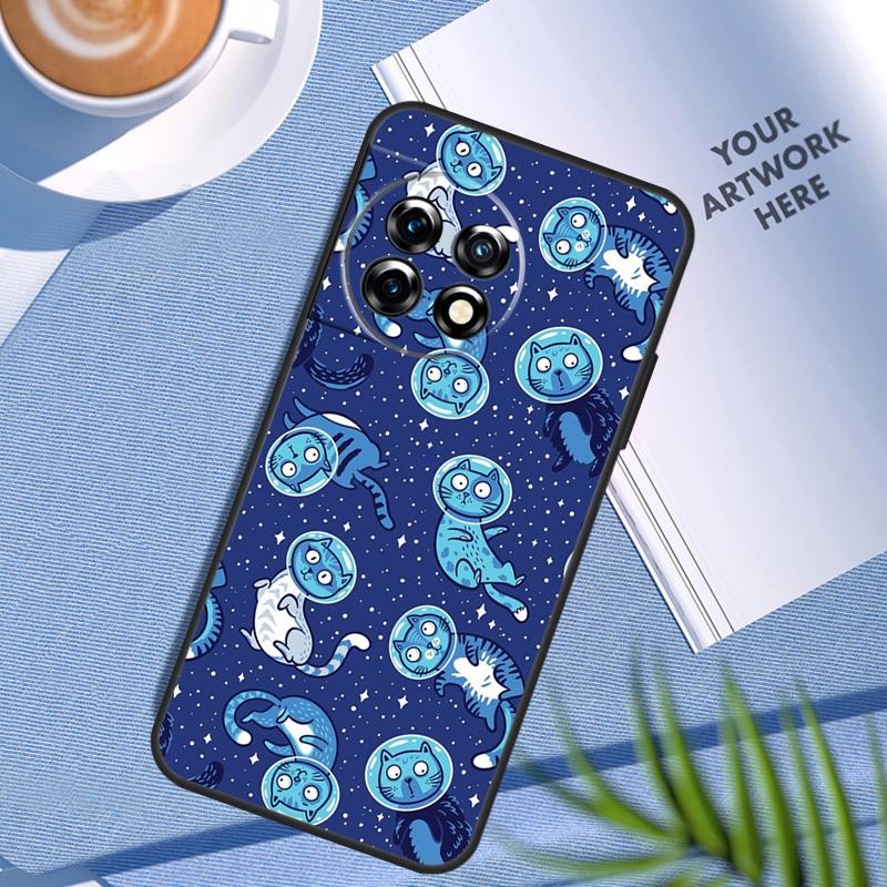 UFO Alien Cat universe Case For OnePlus Nord CE 5 3 4 Lite N20 N30 OnePlus 15 13 12 11 8 9 10 Pro 10T 13R 13T Cover