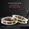 100m Abrasion-Resistant Leader Line: Super-Soft, Transparent High-Grade Nylon for Large Fish